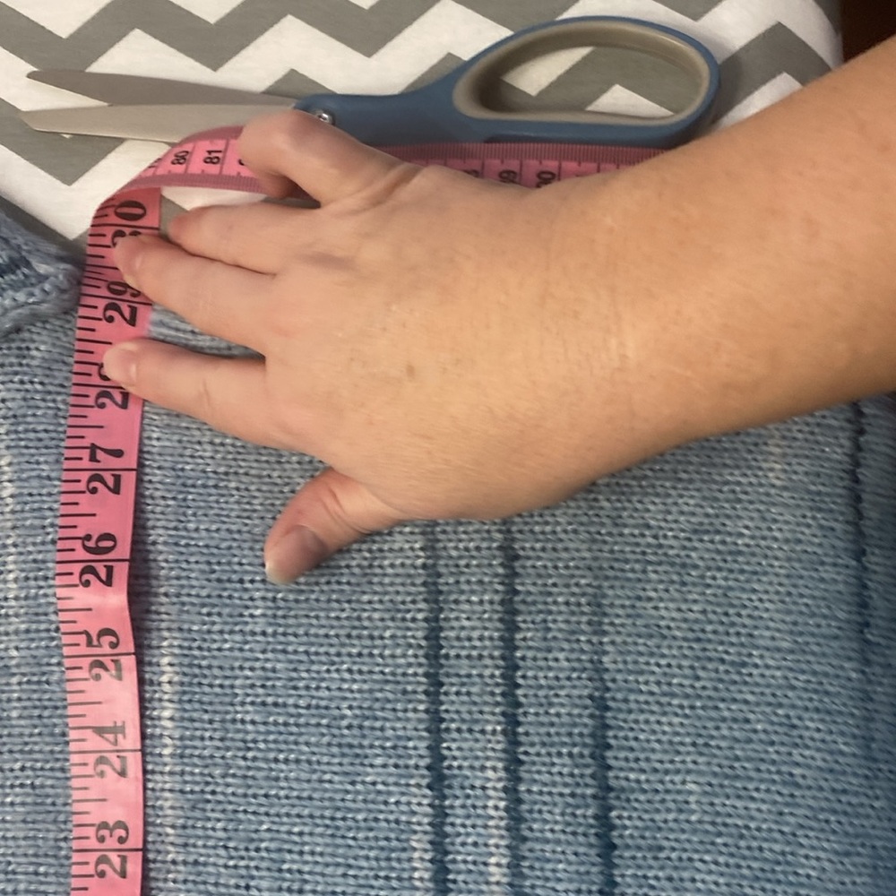 a.n.a , a new approach, sweater xxl, blue with stripes - Picture 9 of 16